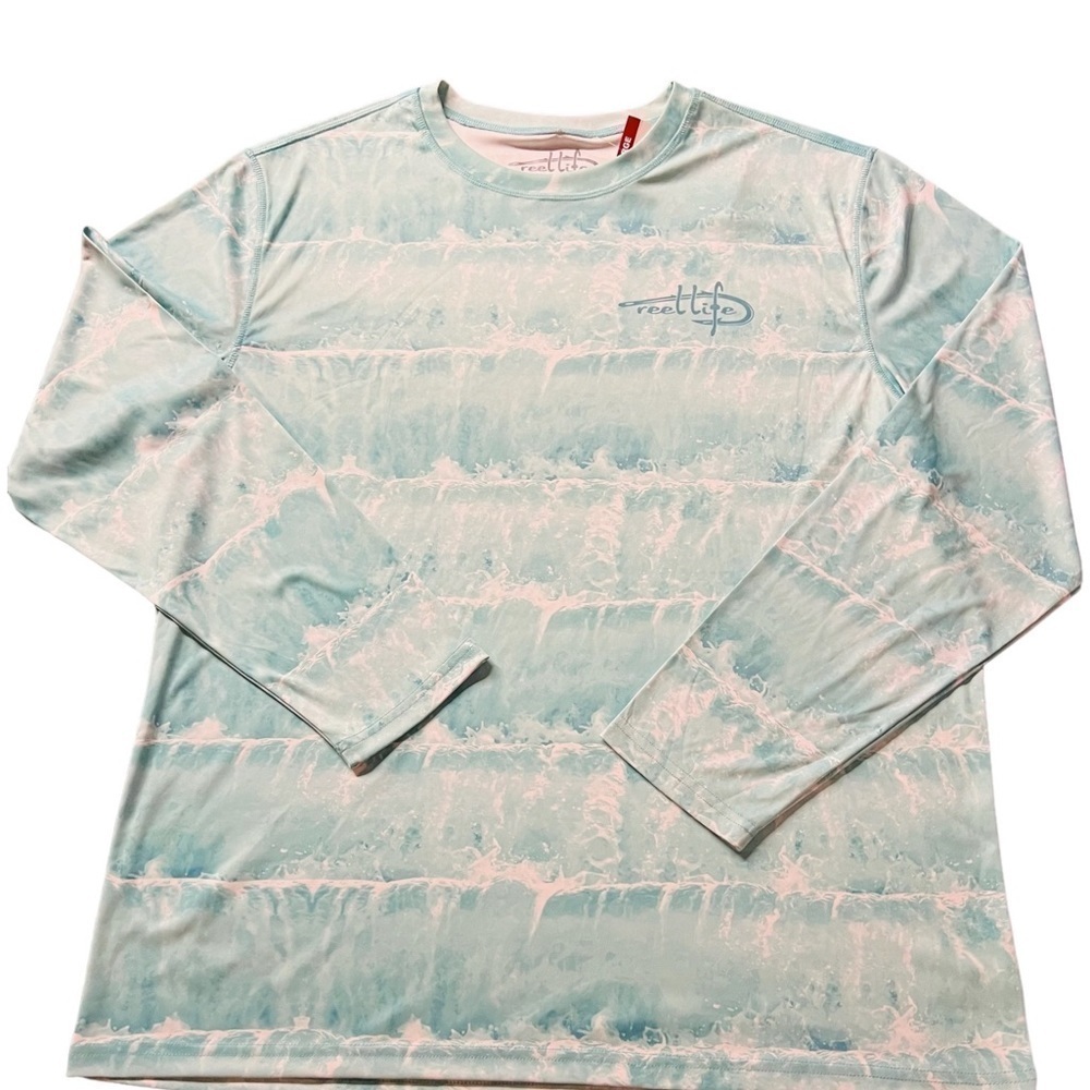 REEL LIFE MENS LONG SLEEVE SUN RAY DEFENDER SERIES T-SHIRT SIZE XL NWT